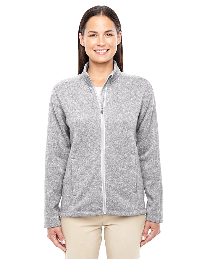 Ladies Bristol Full-Zip Sweater Fleece Jacket-Forcht Bank